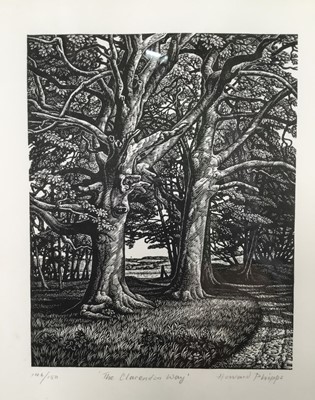 Lot 49 - Howard Phipps (b.1954) The Clarendon Way, pencil, singed, titled and numbered