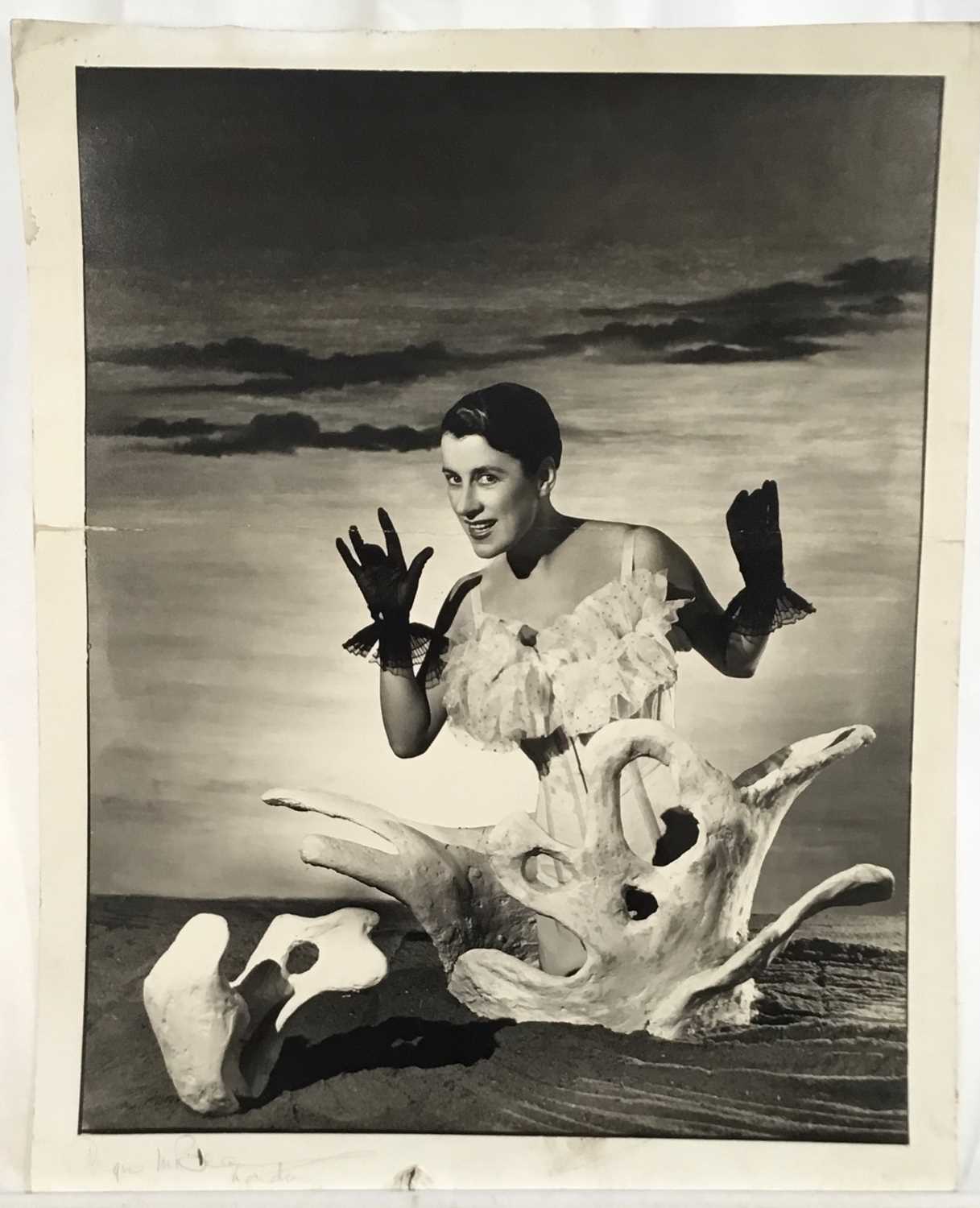 Lot 260 - Angus McBean, two signed photographs, unframed