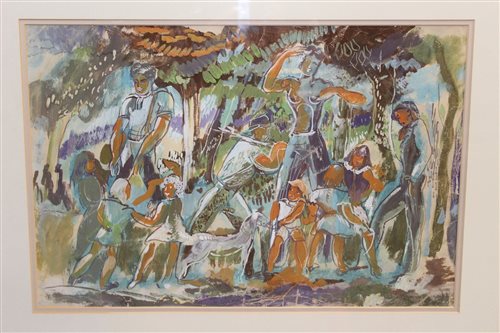 Lot 1498 - Muriel Alice Pemberton (1909 - 1993), gouache...