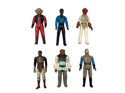 Lot 276 - Star Wars L.F.L. Early 1980's loose 4" action figures (11)