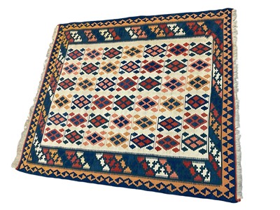 Lot 1737 - Kelim rug and another rug