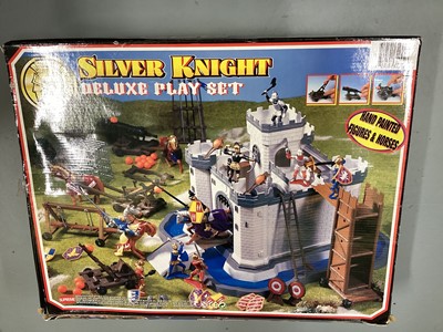 Lot 274 - Selection of playsets including Robin Hood, Wild Frontier & Castle related medieval sets (1 box)