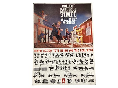 Lot 292 - Timpo Wild West Series empty Wagon boxes & Timpo Collection boxes (1 box)