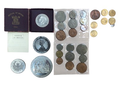 Lot 532 - G.B. - Mixed coins & medallions