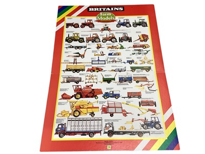 Lot 297 - Britains Deetail Soldiers & Farm Shop Display Cards & Briatins empty boxes (1 box)
