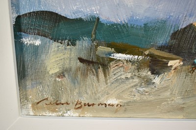 Lot 1347 - *Peter Burman (b. 1950) oil on board - Kyson Point, Woodbridge, signed, 29cm x 39cm, framed