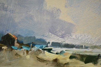 Lot 1347 - *Peter Burman (b. 1950) oil on board - Kyson Point, Woodbridge, signed, 29cm x 39cm, framed