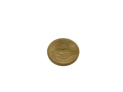 Lot 464 - South Africa - Gold 1oz Krugerrand 1974 AU (1 coin)