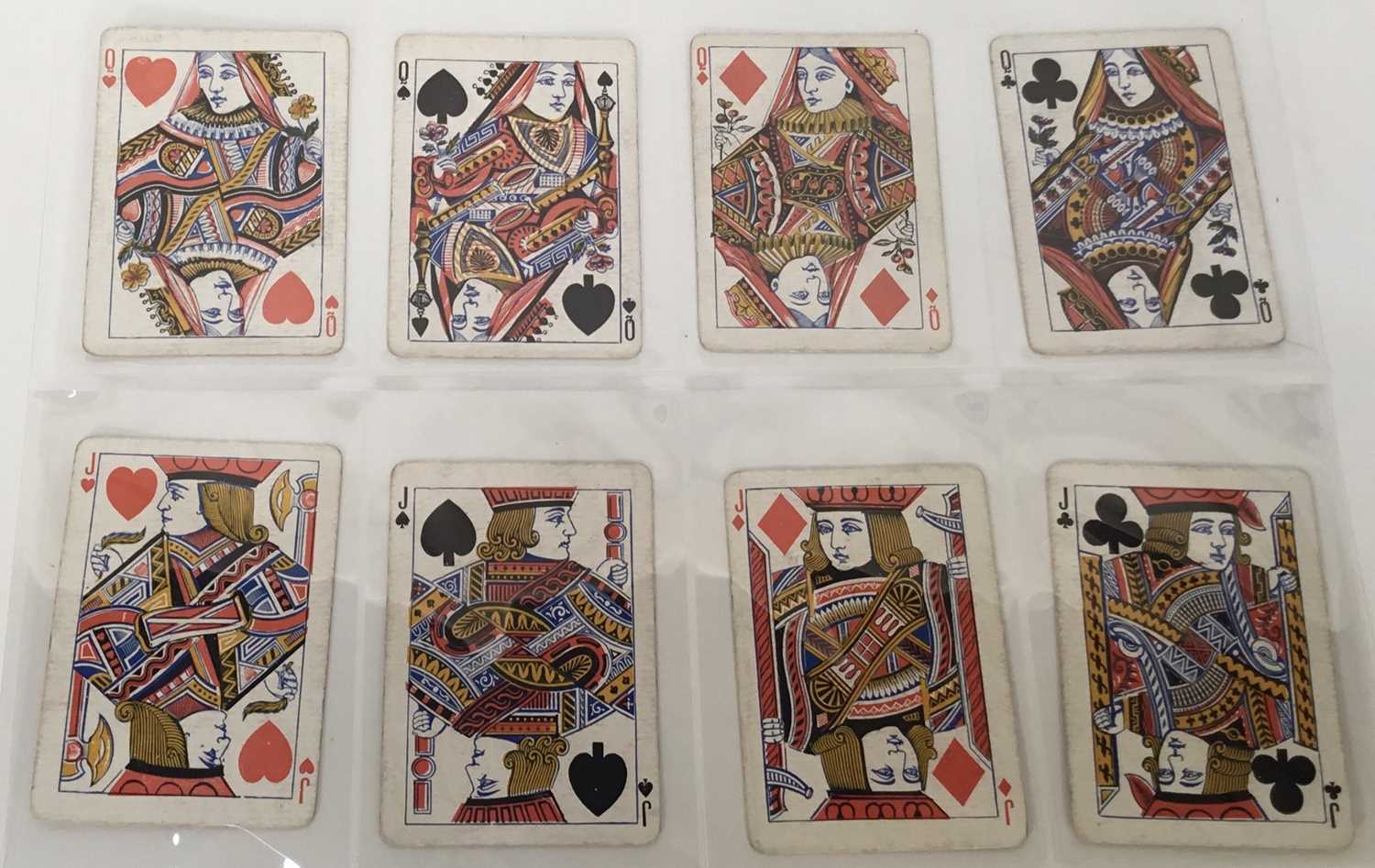 Lot Set of 51 playing cards by J and W Mitchell (Joker missing)