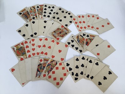 Lot Set of 51 playing cards by J and W Mitchell (Joker missing)