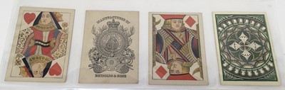 Lot Set of 51 playing cards by J and W Mitchell (Joker missing)