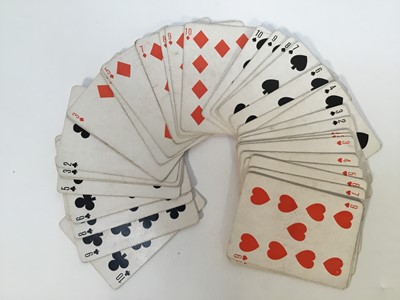 Lot Set of 51 playing cards by J and W Mitchell (Joker missing)