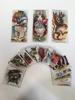 Lot Nursery Rhyme cards, by C. W. Faulkner, c.1900