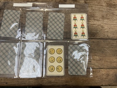 Lot 929 - Complete deck of 97 Italian Minchiate cards, circa 1930