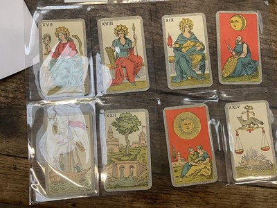 Lot 929 - Complete deck of 97 Italian Minchiate cards, circa 1930