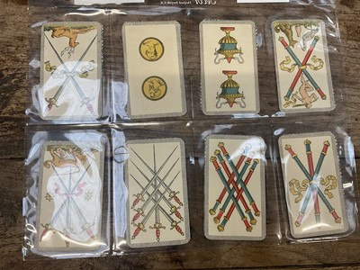 Lot 929 - Complete deck of 97 Italian Minchiate cards, circa 1930