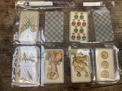 Lot 929 - Complete deck of 97 Italian Minchiate cards, circa 1930