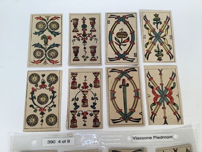 Lot Complete deck of 78 Piedmont standard double ended tarot cards