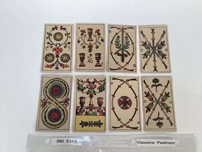 Lot Complete deck of 78 Piedmont standard double ended tarot cards