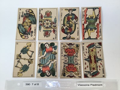 Lot Complete deck of 78 Piedmont standard double ended tarot cards