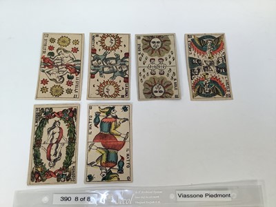 Lot Complete deck of 78 Piedmont standard double ended tarot cards