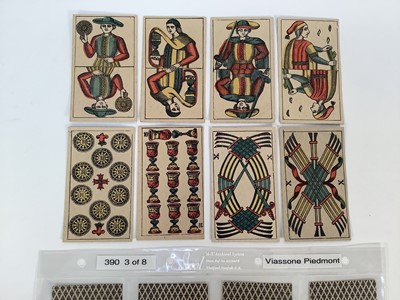 Lot Complete deck of 78 Piedmont standard double ended tarot cards