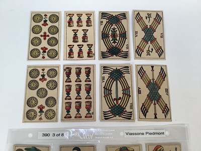 Lot Complete deck of 78 Piedmont standard double ended tarot cards