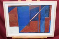 Lot 1521 - *Frank Beanland (b. 1936), oil on paper -...