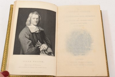 Lot 947 - Isaak Walton and Charles Cotton - The complete Angler, fourth edition, London 1844