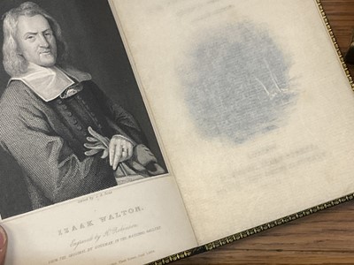 Lot 947 - Isaak Walton and Charles Cotton - The complete Angler, fourth edition, London 1844