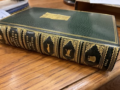 Lot 947 - Isaak Walton and Charles Cotton - The complete Angler, fourth edition, London 1844