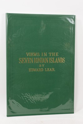 Lot 959 - Edward Lear - Views In The Seven Ionian Islands, A Facsimile of the Original