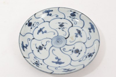 Lot 371 - Teksing porcelain plate