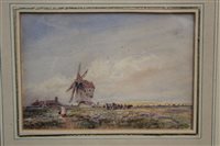 Lot 1527 - Circle of David Cox (1783 - 1859), watercolour...