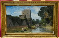 Lot 1528 - James Francis Danby (1816 - 1875), oil on...