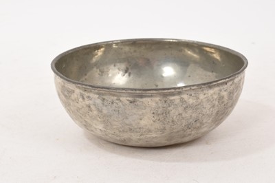 Lot 13 - Tudric pewter twin handled pierced