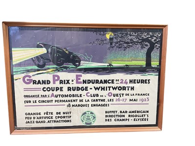 Lot 56 - Le Mans poster