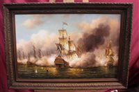 Lot 1544 - James Hardy, 20th century oil on canvas laid...