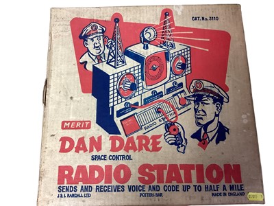 Lot Merit (c1950s) Dan Dare Space Control Radio Station, in original box No.3110 (1)