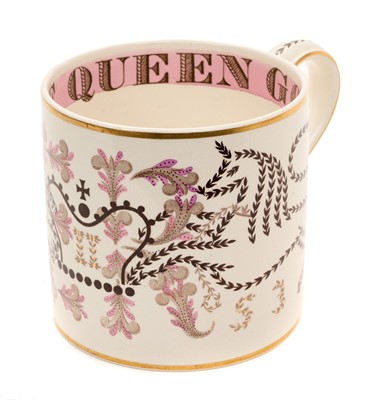 Lot 48 - Wedgwood 1953 Coronation mug designed by Richard Guyatt