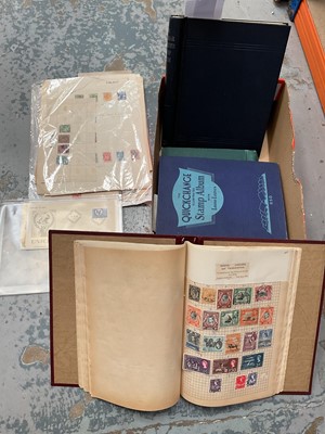 Lot 127 - Collection of world stamps (Loose and albums).