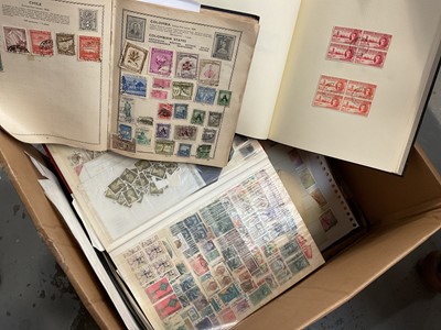 Lot 48 - Collection of world stamps (Loose and albums)