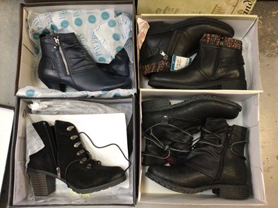 Lot 360 - Large quantity of ladies shoes and boots, boxed as new, mostly sizes UK 5-6