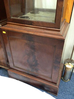 Lot 870 - 19th century regulator longcase clock in mahogany case