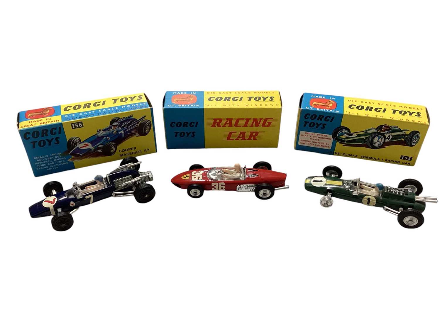 Lot 1965 - Corgi diecast F1 Racing Cars