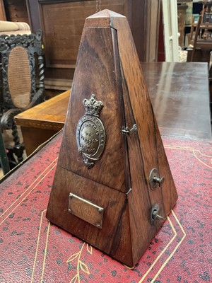 Lot 142 - Victorian rosewood cased metronome