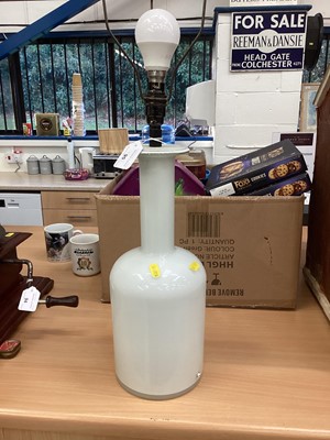 Lot 95 - Kastrup Danish Art glass lamp