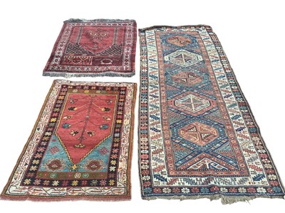 Lot 1504 - Group of three eastern rugs