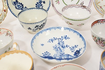 Lot 341 - Collection of mostly 18th century English porcelain