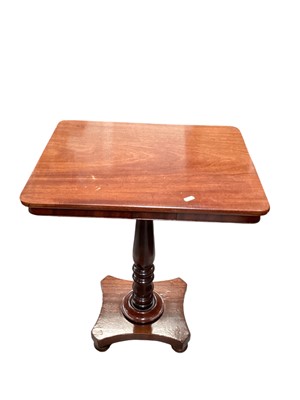 Lot 1236 - Victorian mahogany tilt top table